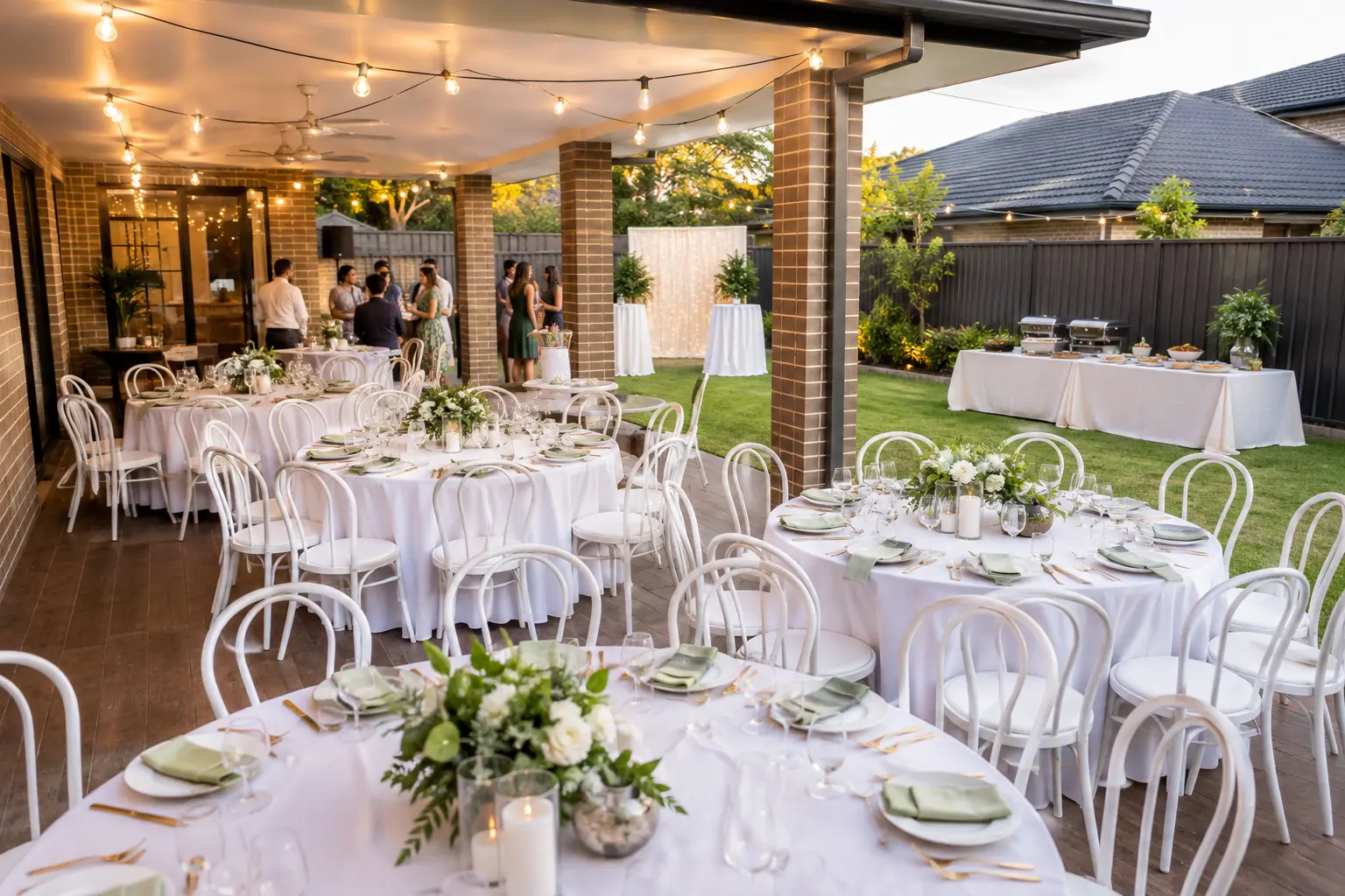 Complete Party Set-Up for 50 People